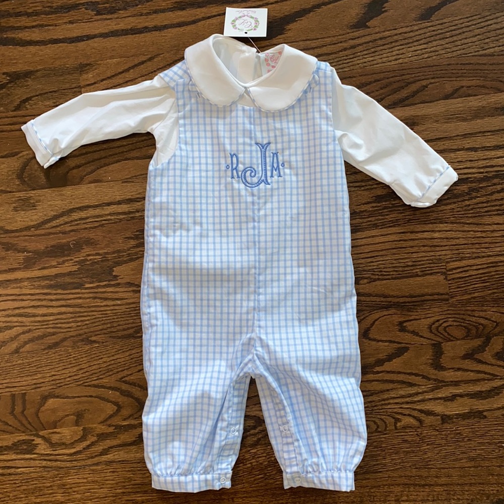 NWT Cecil and Lou Monogrammed Longall